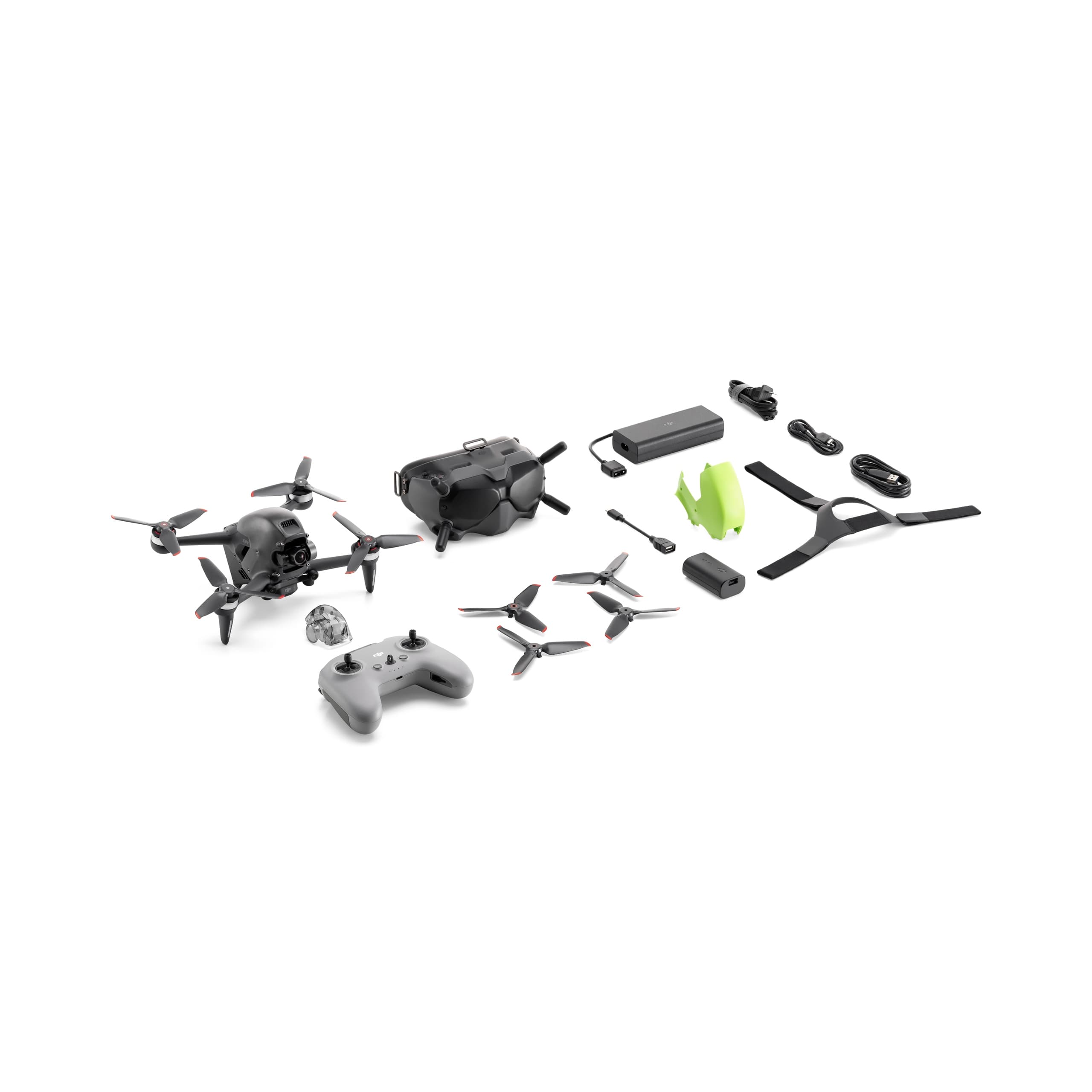 DJI FPV Combo vad följer med i lådan