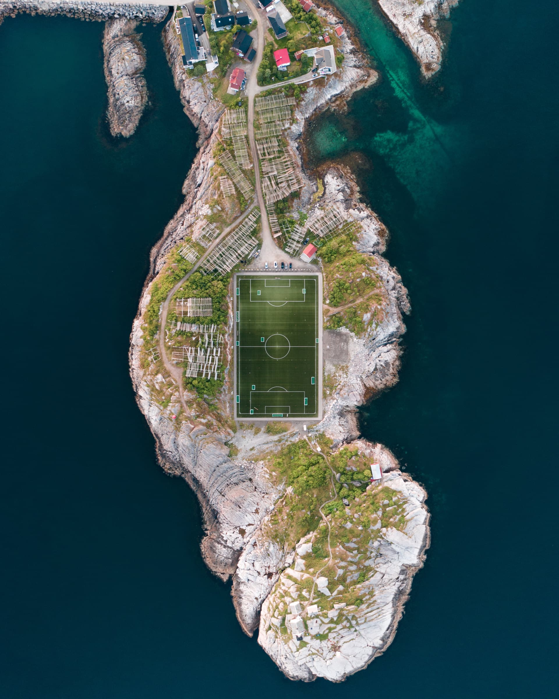 Henningsvaer Football field