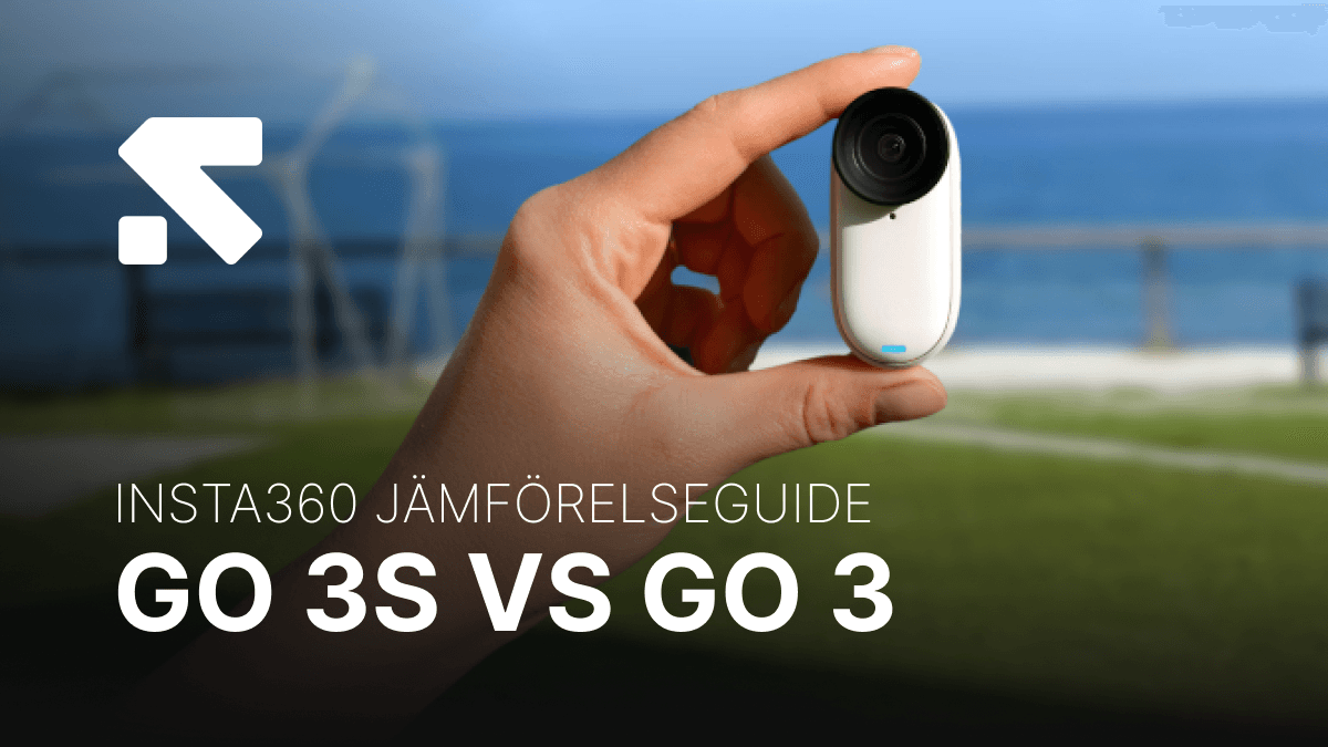 Jämförelse mellan Insta360 GO3S och Insta360 GO 3