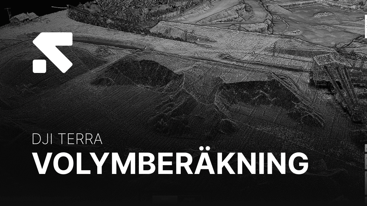 Volymberäkning i DJI Terra