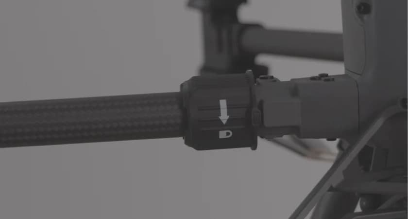 DJI M350 Arm Lock Mechanism