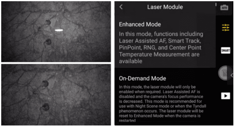 Zenmuse 30-serien Laser range finder