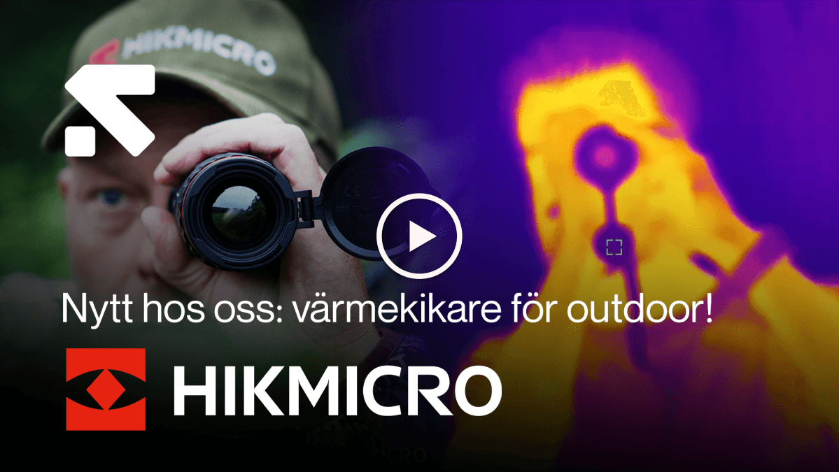 Hikmicro Outdoor Värmekikare: Youtube-video