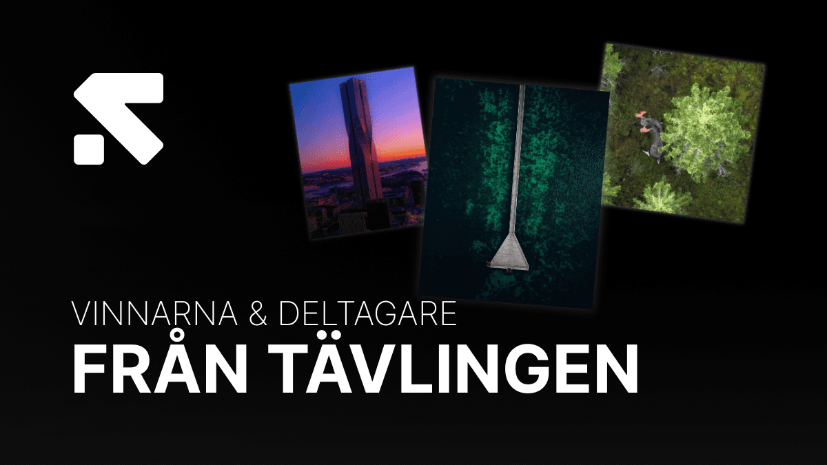 Vinnarnas och deltagares drönarbilder från Instagram-tävlingen