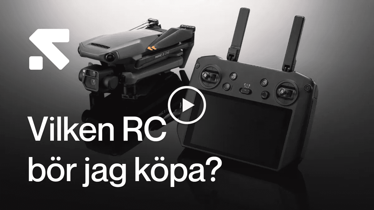 Bannerbild: Vi jämför RC-kontroller till DJI-drönare!