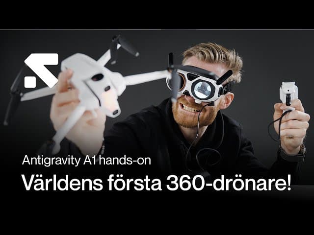 Antigravity A1 | Första testet!