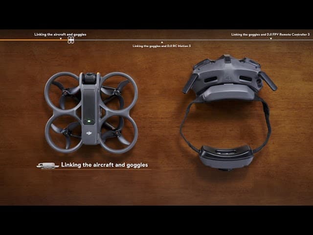 DJI Avata 2 - Länka drönaren med DJI Goggles 3 [4 av 18]