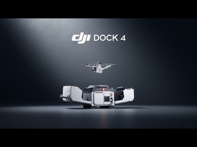 Meet DJI Dock 4: DJI:s första docka med batteribyte (DJI Enterprise)