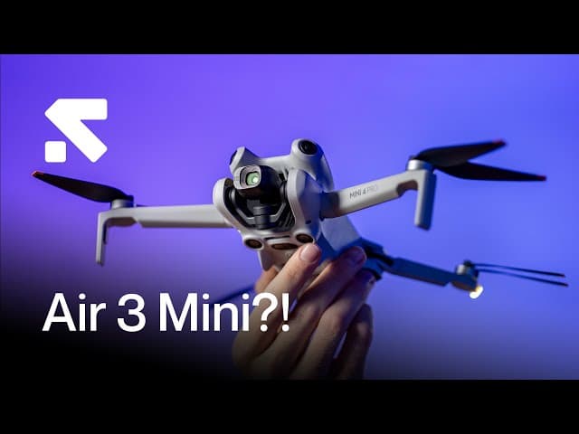 NYA DJI MINI 4 PRO - Minidrönaren för PROFFS!