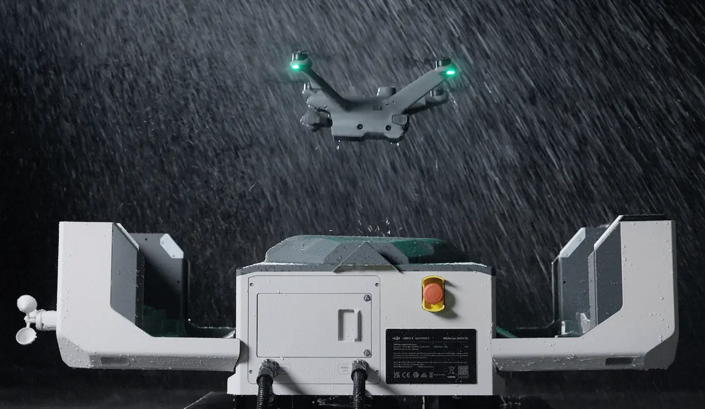 DJI Dock 2 och Matrice 3TD