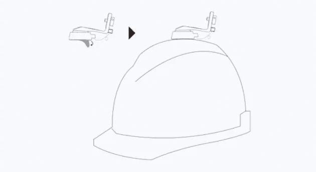 Insta360 skyddshjälmfäste