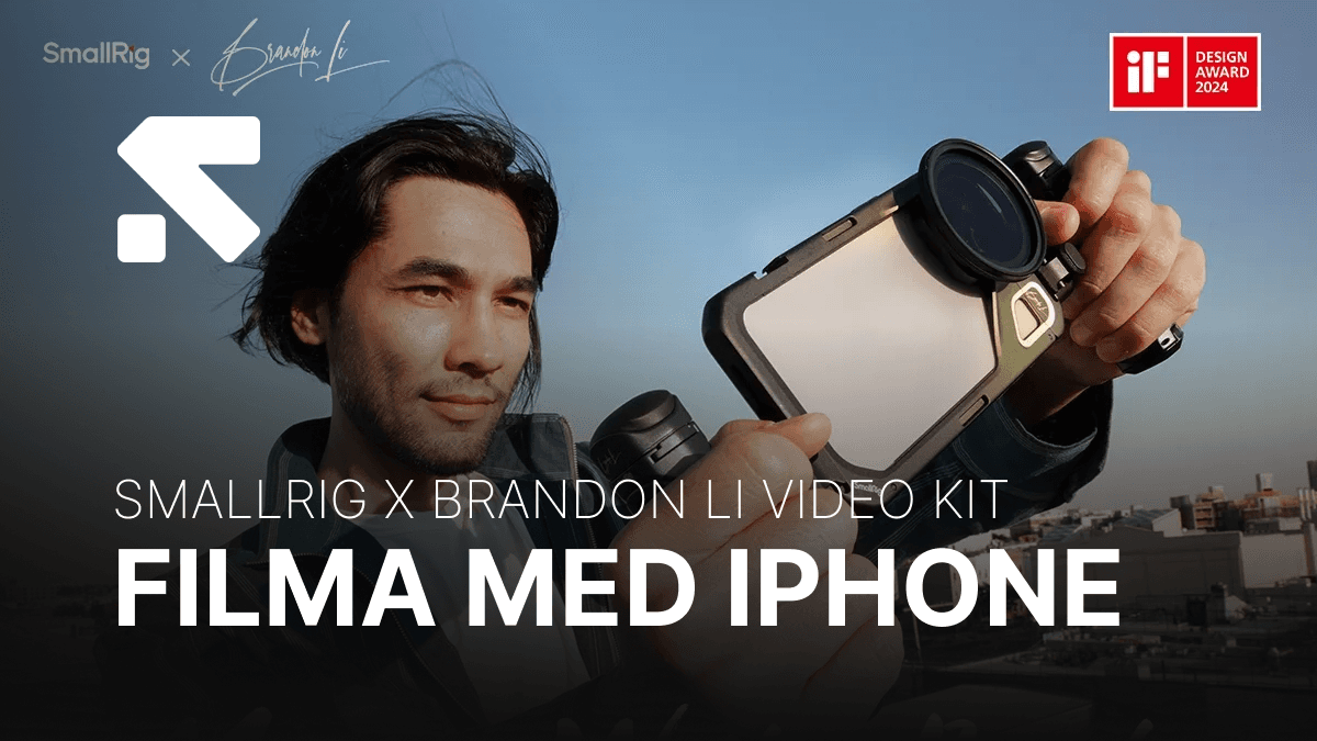 SmallRig x Brandon Li Mobile Video Kit for iPhone 15 Pro Max Co-design Edition