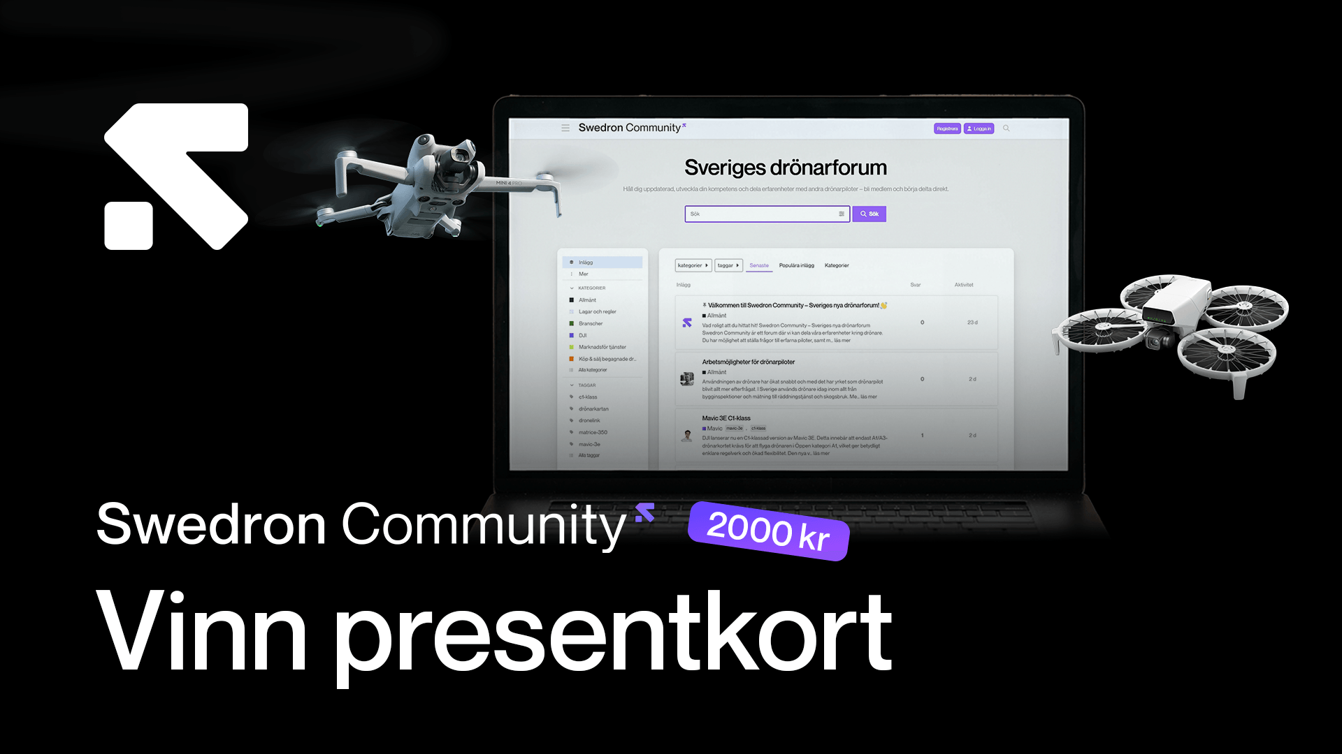 Bildtävling hos Swedron Community - Vinn presentkort värt 2000 kr Vinn presentkort.png