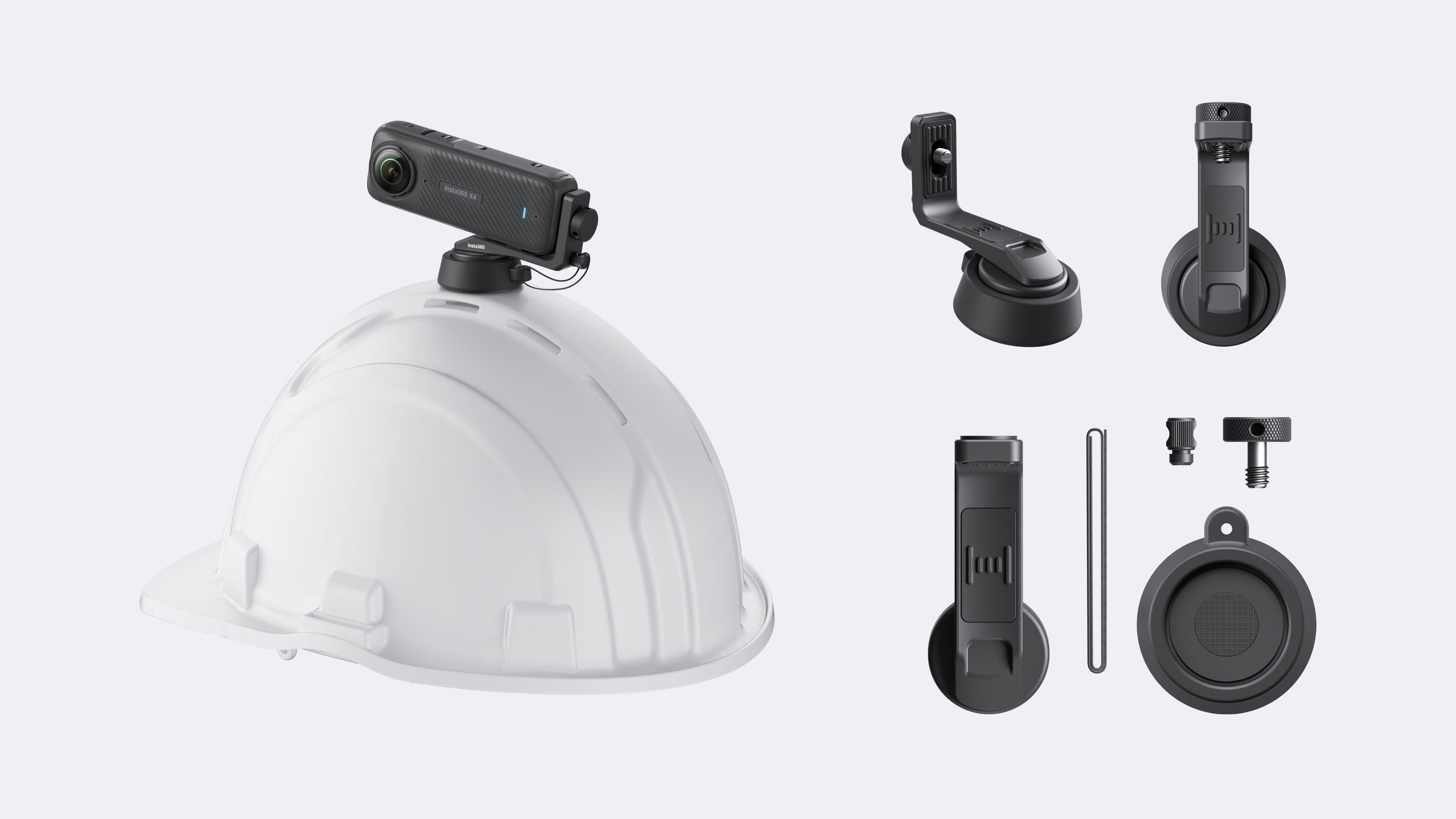 Insta360 Hard Hat Camera Mount