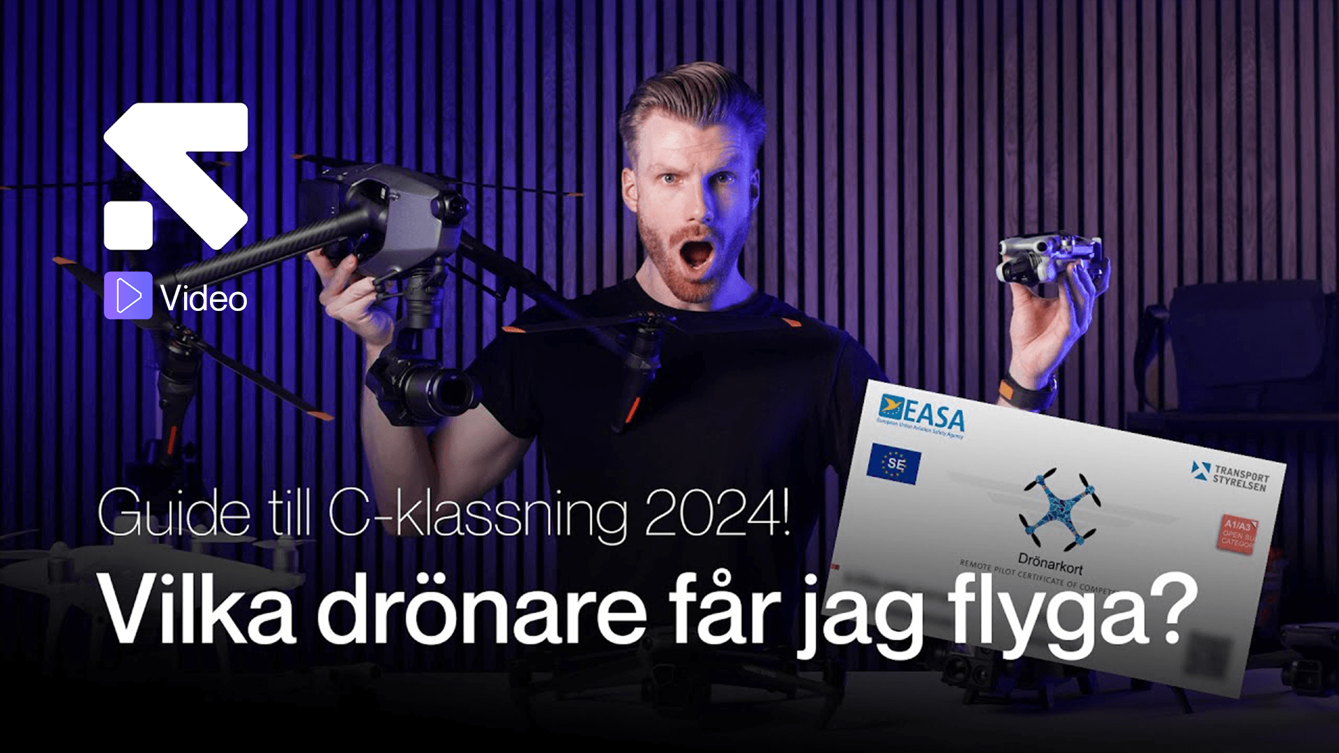C-klassning av drönare - Allt du behöver veta inför 2024!