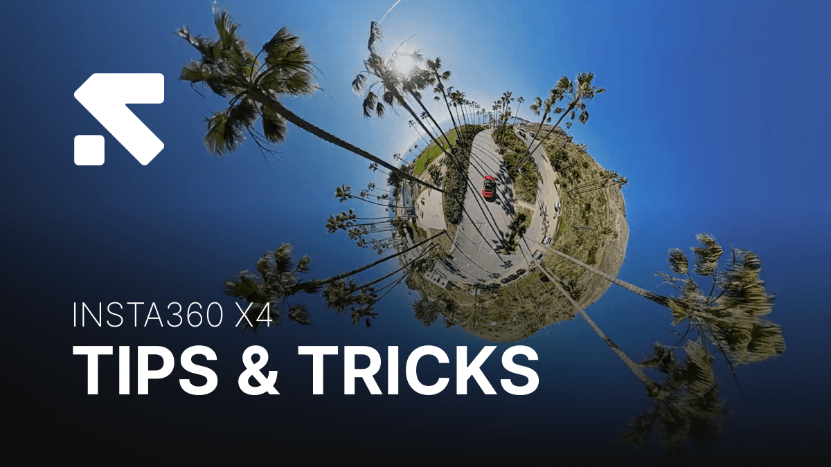 Låt kreativiteten flöda med Insta360 X4 kameran