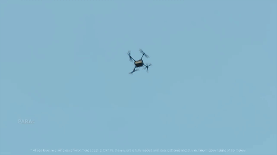 DJI FlyCart 30 fallskärm