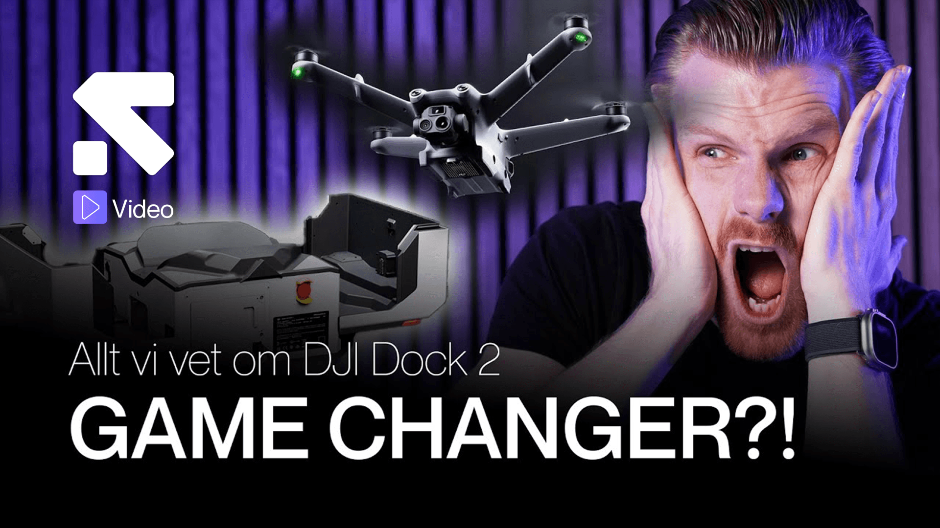 DJI Dock 2 och Matrice 3TD banner