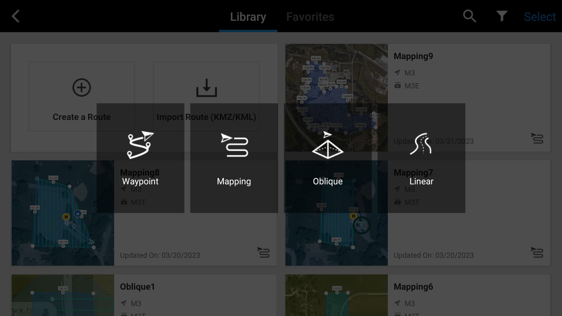 Pilot 2 mapping uppdragstyper