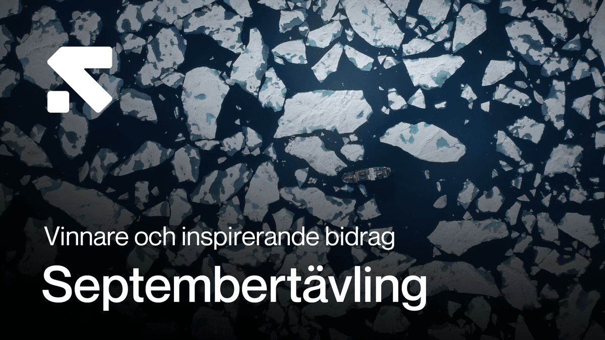 En båt navigerar genom ett hav av isflak, med texten 'Vinnare och inspirerande bidrag Septembertävling' överlagrad. en-bat-navigerar.png