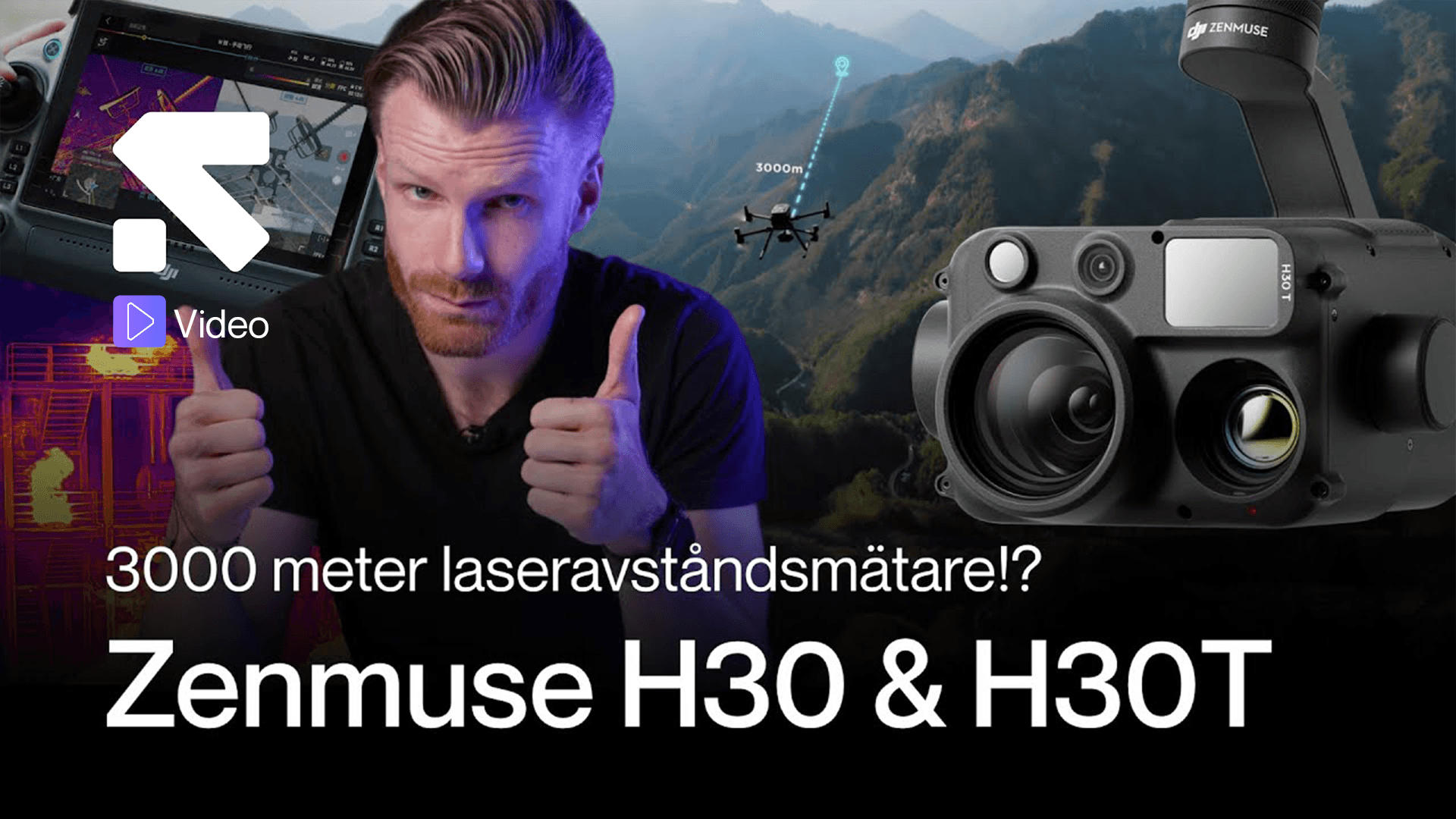 Allt om DJI Zenmuse H30 och H30T