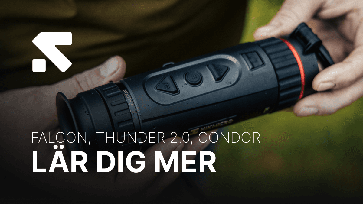 FALCON, THUNDER 2.0 och CONDOR: Flaggskeppstermografiska enheter med 20mK känslighet från HIKMICRO